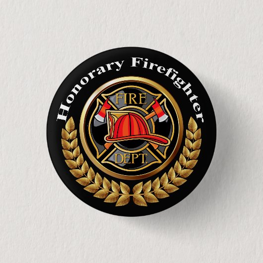 Erebrandweerman Button (Voorkant)