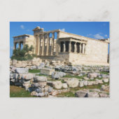 Erechtheum Acropolis - GRIEKENLAND Briefkaart (Voorkant)
