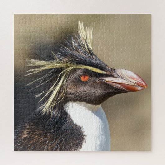 Erect-crested pinguïn legpuzzel (Verticaal)