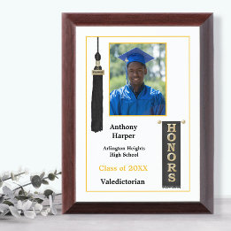 Eredoctor diploma Zwart Foto Prijs Plaquette Troffee Gedenkplaat