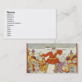 Erema en Thomas - het lied van Two Unhappy Brother Visitekaartje (Voorkant / Achterkant)