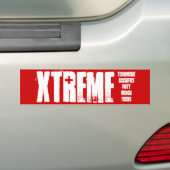 eremietssticker bumpersticker (Op auto)