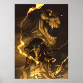 Eren Jaeger Verklaring van Oorlog Poster (Voorkant)