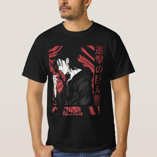 Eren Yeager  T-shirt (Voorkant)
