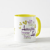  Eres asombrosa, fuerte y valiente Mok (Voorkant rechts)