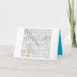 Eres un profesor sobresaliente.  bedankkaart