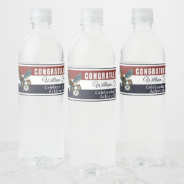 Eretribunaal Waterfles Label Etiket