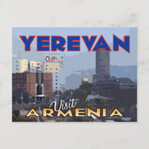 Erevan, Visiter Arménie carte postale