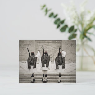  Erewacht van Athene Griekenland Briefkaart