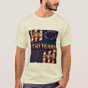 Erfenis 250 Jaar Vlag Viering T-shirt