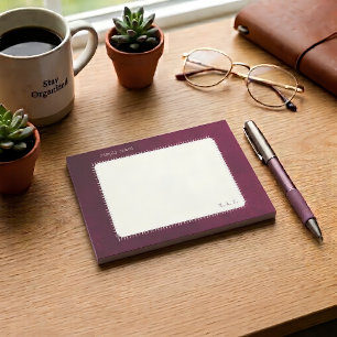 Erfenis sticky notitieblok voor pensioen post-it® notes