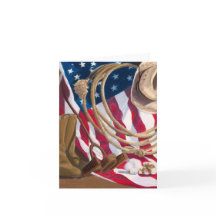 Erfenis Westerne Amerikaanse Notecard door de