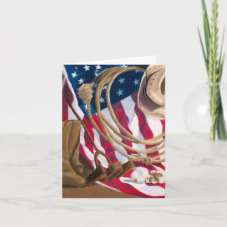 Erfenis Westerne Amerikaanse Notecard door de Kaart