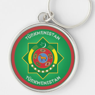 Erfenisembleem van Turkmenistan Sleutelhanger