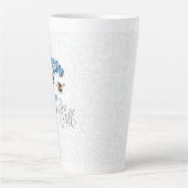 Erfgoed | Bee Still – Botanische Bloemen Latte Mok (Voorkant)