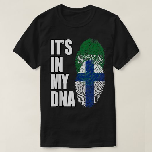  Erfgoed DNA Vlag T-shirt (Design voorkant)
