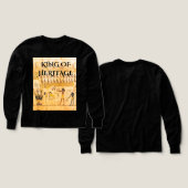 Erfgoed geïnspireerd Egyptisch T-shirt (Voorkant /achterkant)