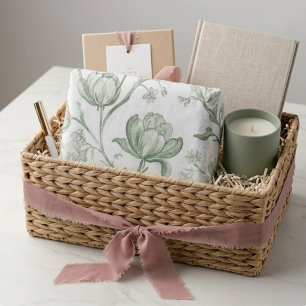 Erfgoed Luxe Salie Toile Ambachtslieden Tuin Styli Tissuepapier