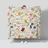 Erfgoed Weide Tuin Meerkleurig Fleece Deken