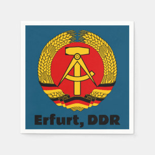 Erfurt, DDR, DDR, Erfurt, Oost-Duitsland Ossi Servet