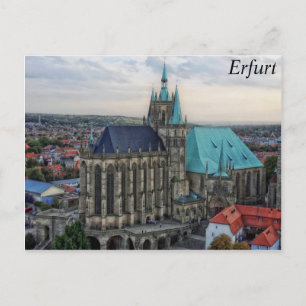 Erfurt, Duitsland Briefkaart