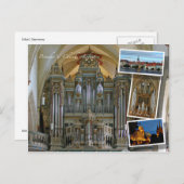 Erfurt en briefkaart van organen (Voorkant / Achterkant)