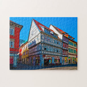 Erfurt Thüringen Duitsland. Legpuzzel
