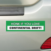  "Erg als je van..." Bumpersticker (Op auto)