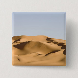 Erg Awbari, Saharawoestijn, Fezzan, Libië. 2 Vierkante Button 5,1 Cm