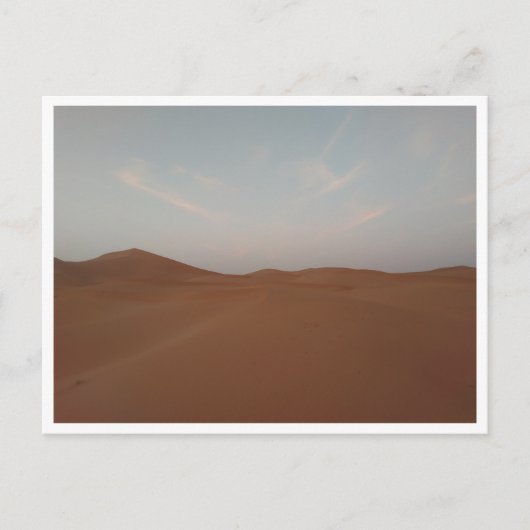 Erg Chebbi, Merzouga (Marokko) Briefkaart (Voorkant)