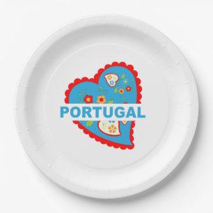 Erg Portugees hart Papieren Bordje