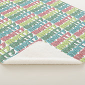 Erg vrolijke Sherpa deken (3/4)