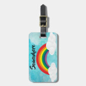 Ergens Bagagelabel (Voorkant verticaal)