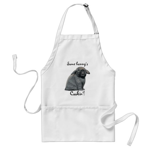 Ergens het koekje Apron Standaard Schort (Voorkant)