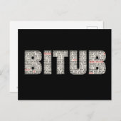 Ergens iemand (BITUB) Briefkaart (Voorkant / Achterkant)