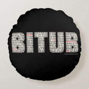 Ergens iemand (BITUB) Rond Kussen