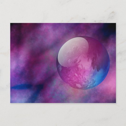 Ergens in het Briefkaart voor de buitenruimte (Voorkant)