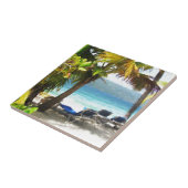 Ergens in het paradijs tegeltje (Zijkant)