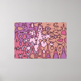 Ergens in Noland Canvas Afdruk