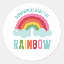 Ergens over de regenboogsticker