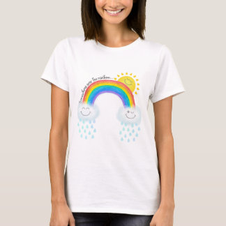 Ergens over de regenboogzon t-shirt