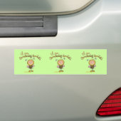 Ergens zoemachtig speciaal bumpersticker (Op auto)