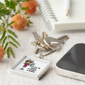 Erger zonder verpleegster sleutelhanger (Zijkant)