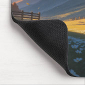 Ergonomic Mountain Landscape Mouse Pad with Wrist Muismat (Hoek)