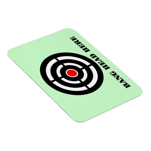 Ergonomische stressrust: Bang Head, hier Magneet (Rechterzijde)