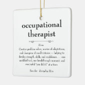 Ergotherapeut Definitie Dank u Cadeau Keramisch Ornament (Links)
