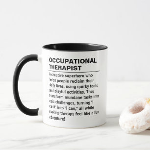 Ergotherapeut definitiebeker Ergotherapie Cadeau Mok