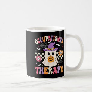Ergotherapie Halloween of Retro Ghost OT H Koffiemok