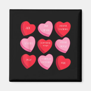 Ergotherapie Hart Snoep Valentijnsdag Ot  Magneet