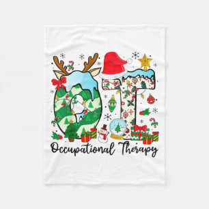 Ergotherapie Kerstverlichting Kerstman Hoed Ot Fleece Deken